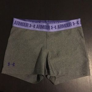 Grey Under Armour Spandex